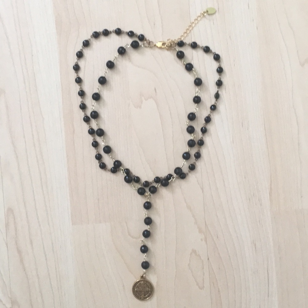 Betsy Pittard Designs Double later Drop Necklace